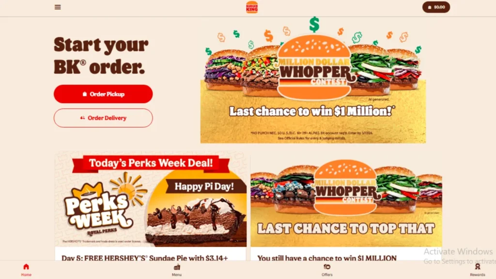 Burger King Rewards [Earn BK's Reward Point] February 8, 2025