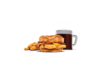 Burger King Bacon Egg And Cheese Croissan'wich Meals