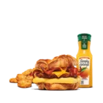 Bacon Sausage Egg & Cheese Croissan’wich Meals