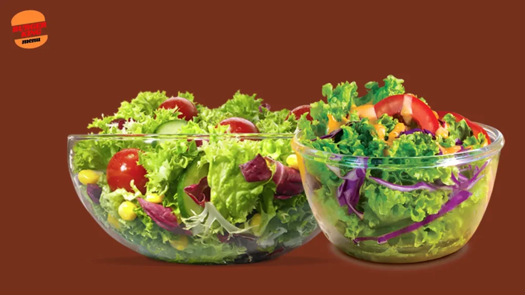 Does Burger King Have Salads Menus