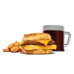 Sausage Egg And Cheese Biscuit Meal