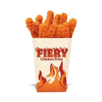 Burger King 12 Pc Fiery Chicken Fries