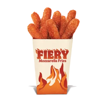 Burger King 8 Pc Fiery Mozzarella Fries