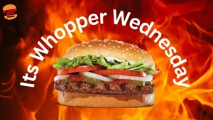 Burger King Whopper Wednesday
