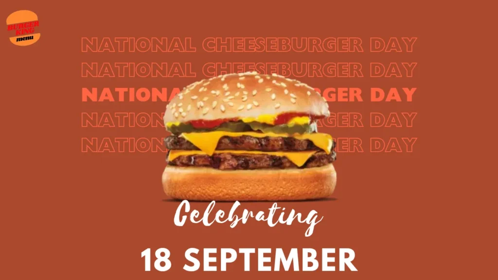 Burger King National Cheeseburger Day