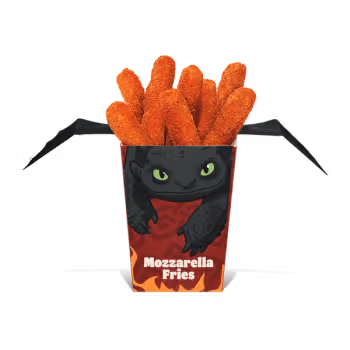 8 Piece Fiery Dragon Mozzarella Fries