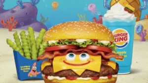 Burger King's SpongeBob Menu