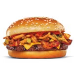 Impossible Maple Bourbon BBQ Whopper with Bacon