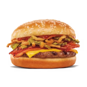 Maple Bourbon BBQ Whopper Jr.