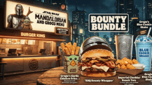 Burger King's Mandalorian And Grogu Menu