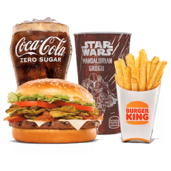 BBQ Bounty Whopper Meal with Collectible Cup
