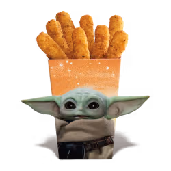 Grogu Garlic Chicken Fries