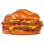 The Game Day Pretzel Burger